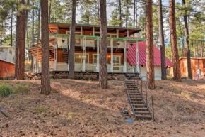 Evolve Secluded Ruidoso Cabin with Forest Views!